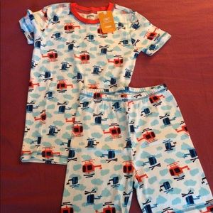 NWT boys pajamas--shorts set